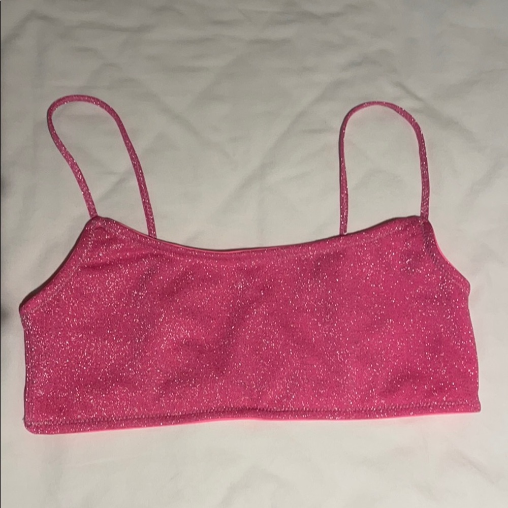 Triangl Mica Pitaya Sparkle Top